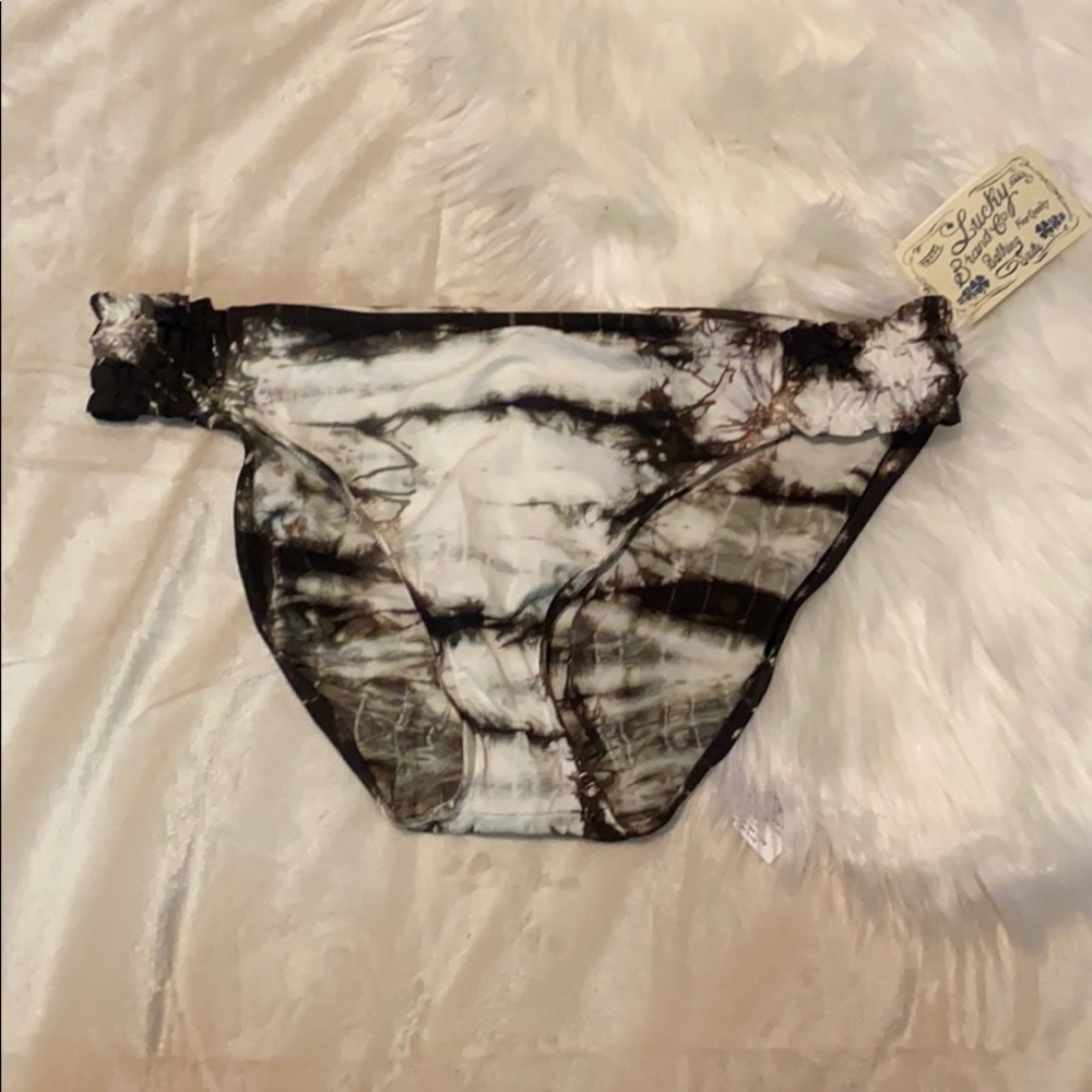 NWT Lucky Brand tie dye swimsuit bottoms